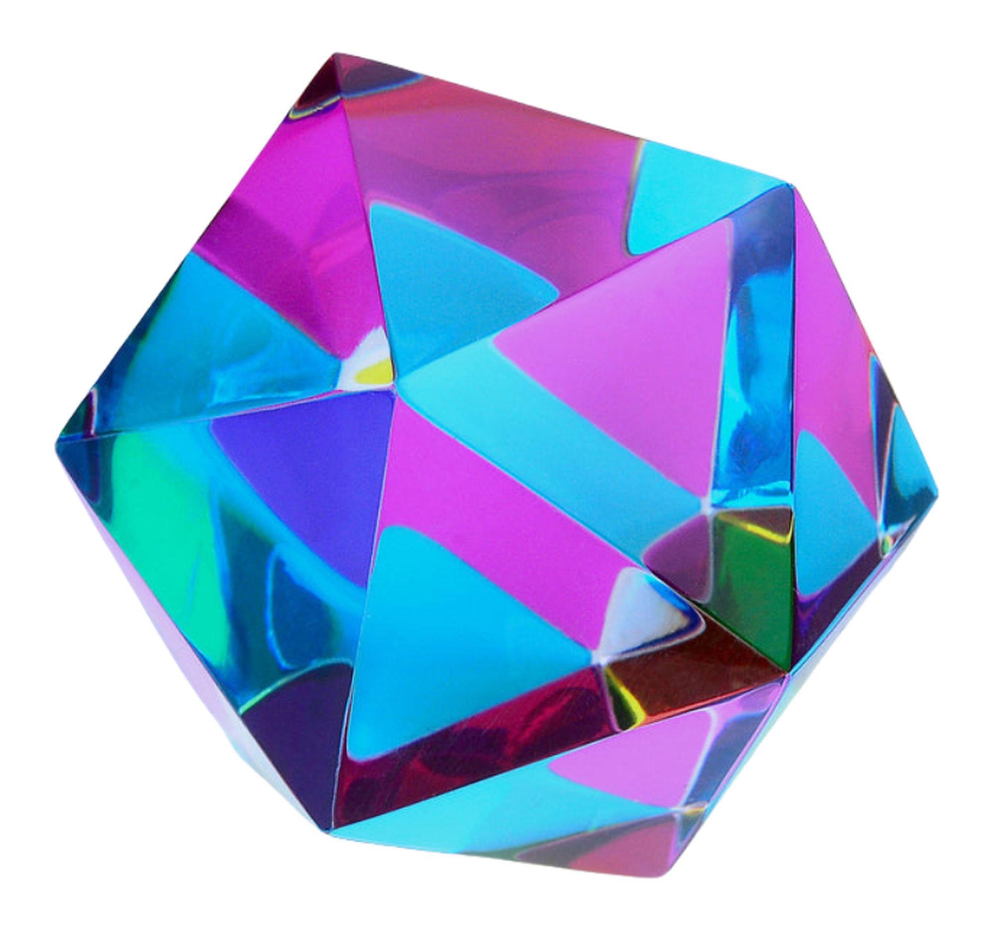 Dispersionsprisma "CMY Cube: Das Motus" Dispersionsprisma "CMY Cube: Das Motus"