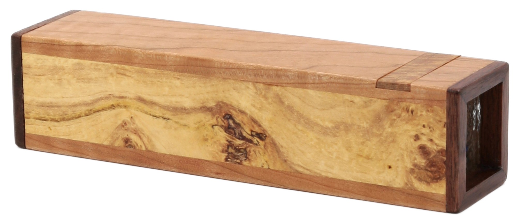Wechselobjekt-Kaleidoskop aus Holz "Samuel" Wechselobjekt-Kaleidoskop aus Holz "Samuel"