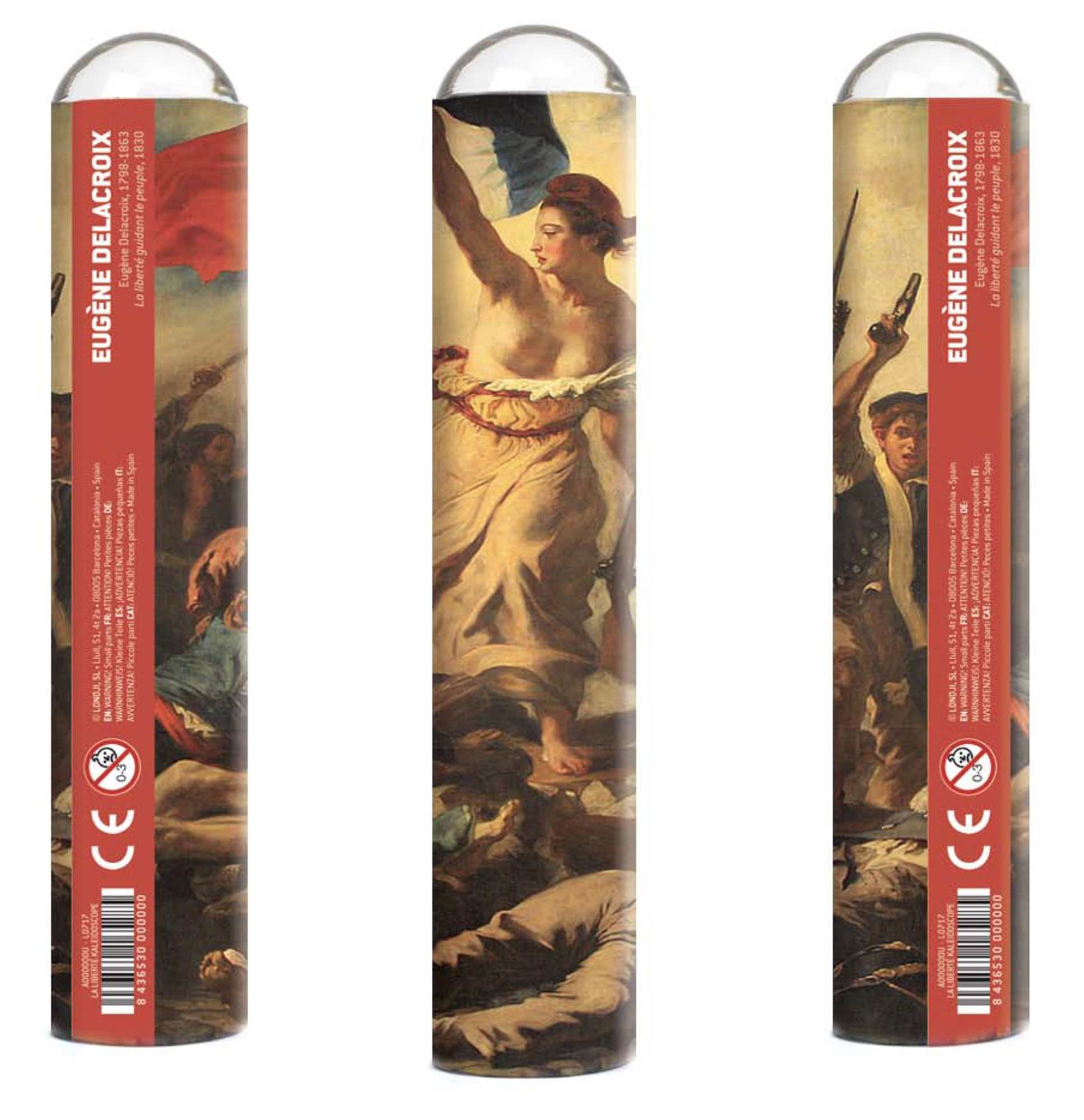 Oktaskop "Eugène Delacroix: Die Freiheit führt das Volk" Oktaskop "Eugène Delacroix: Die Freiheit führt das Volk"