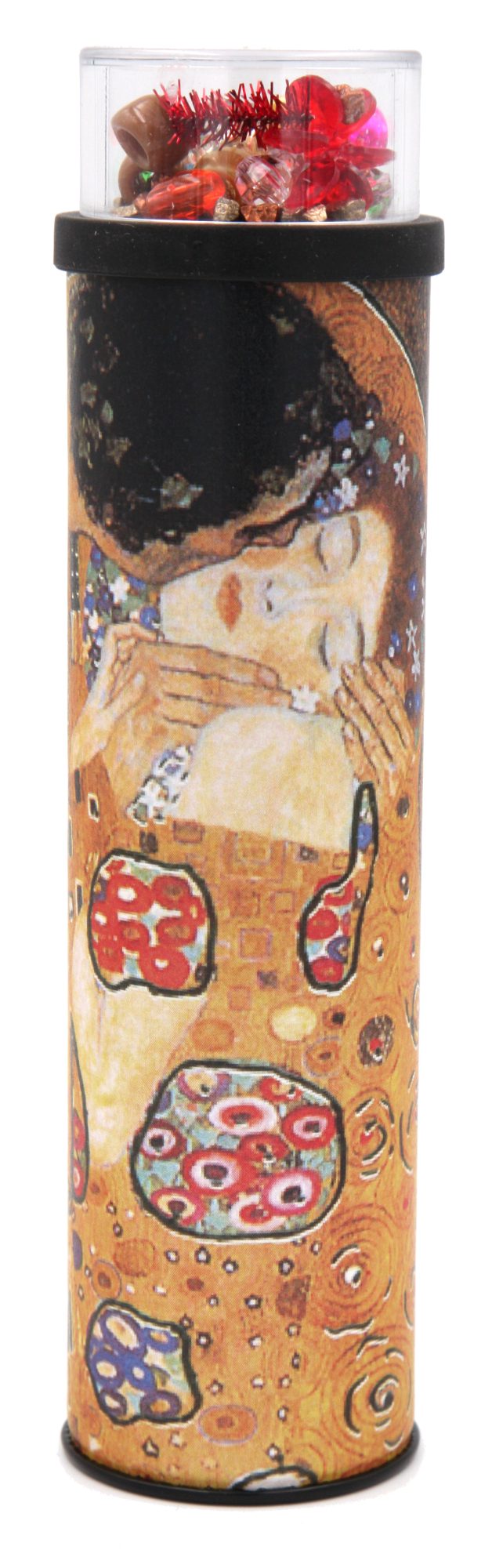 Kapsel-Kaleidoskop "Gustav Klimt: Der Kuss" Kapsel-Kaleidoskop "Gustav Klimt: Der Kuss"