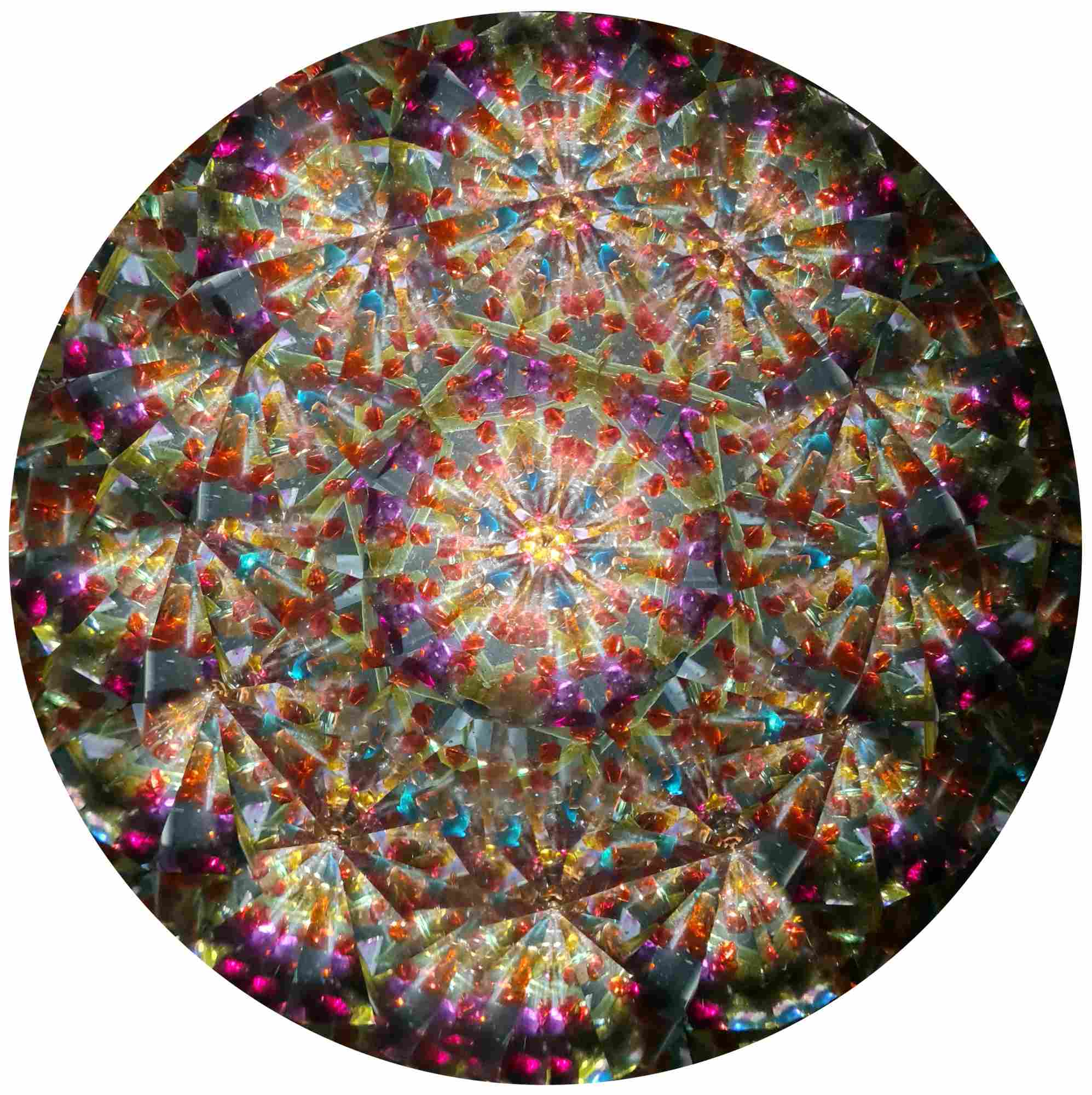 Messing-Kaleidoskop mit Zauberstab "Lilia"