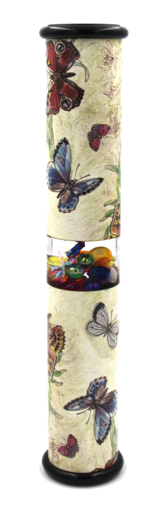 Doppel-Kaleidoskop mit Flüssigkeit "Lepidoptera" Doppel-Kaleidoskop mit Flüssigkeit "Lepidoptera"