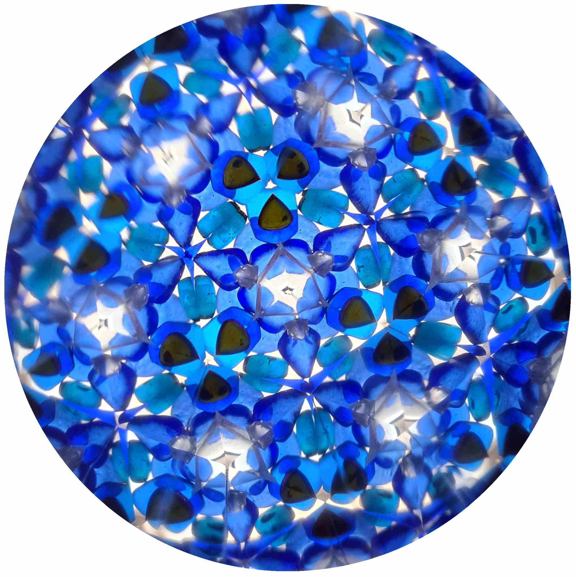 Kaleidoskop "Blaue Träume"