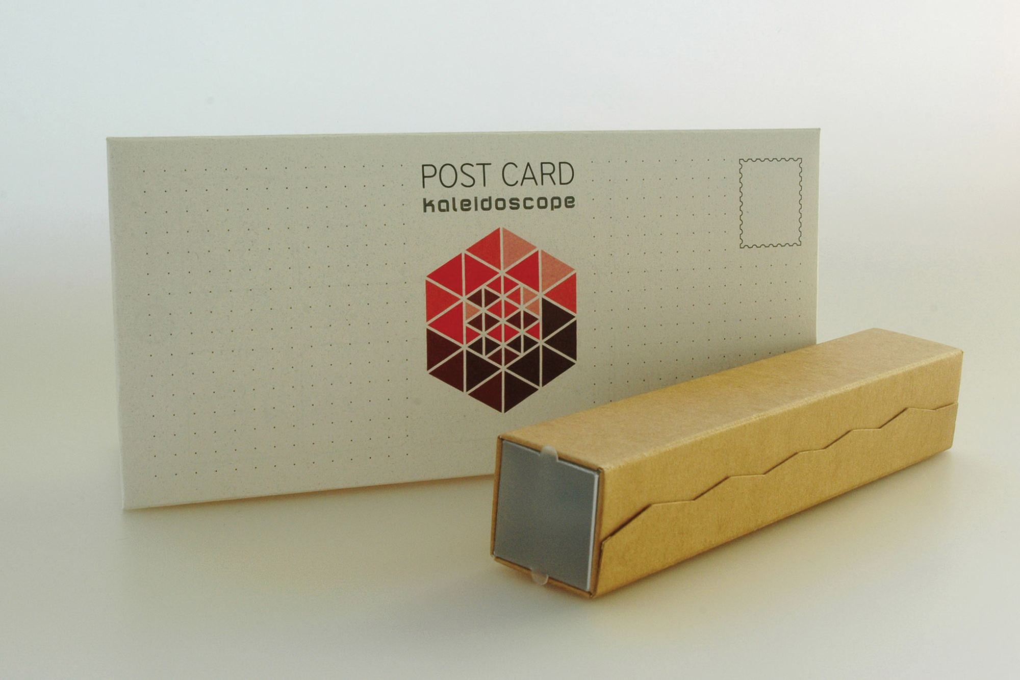 Papierkaleidoskop-Bausatz "Postkarte schreiben, basteln und freuen"