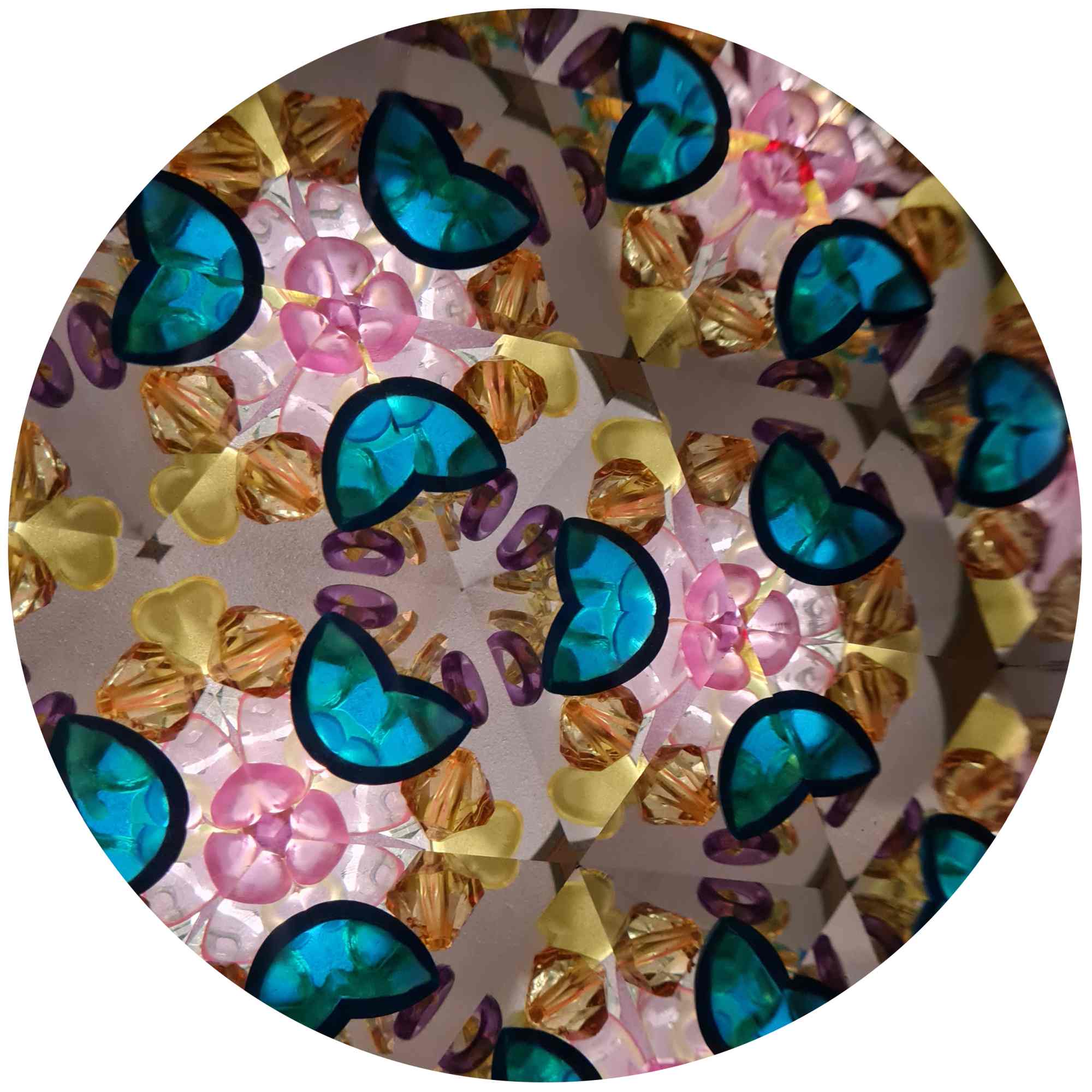 Nickel-Kaleidoskop "Argento"