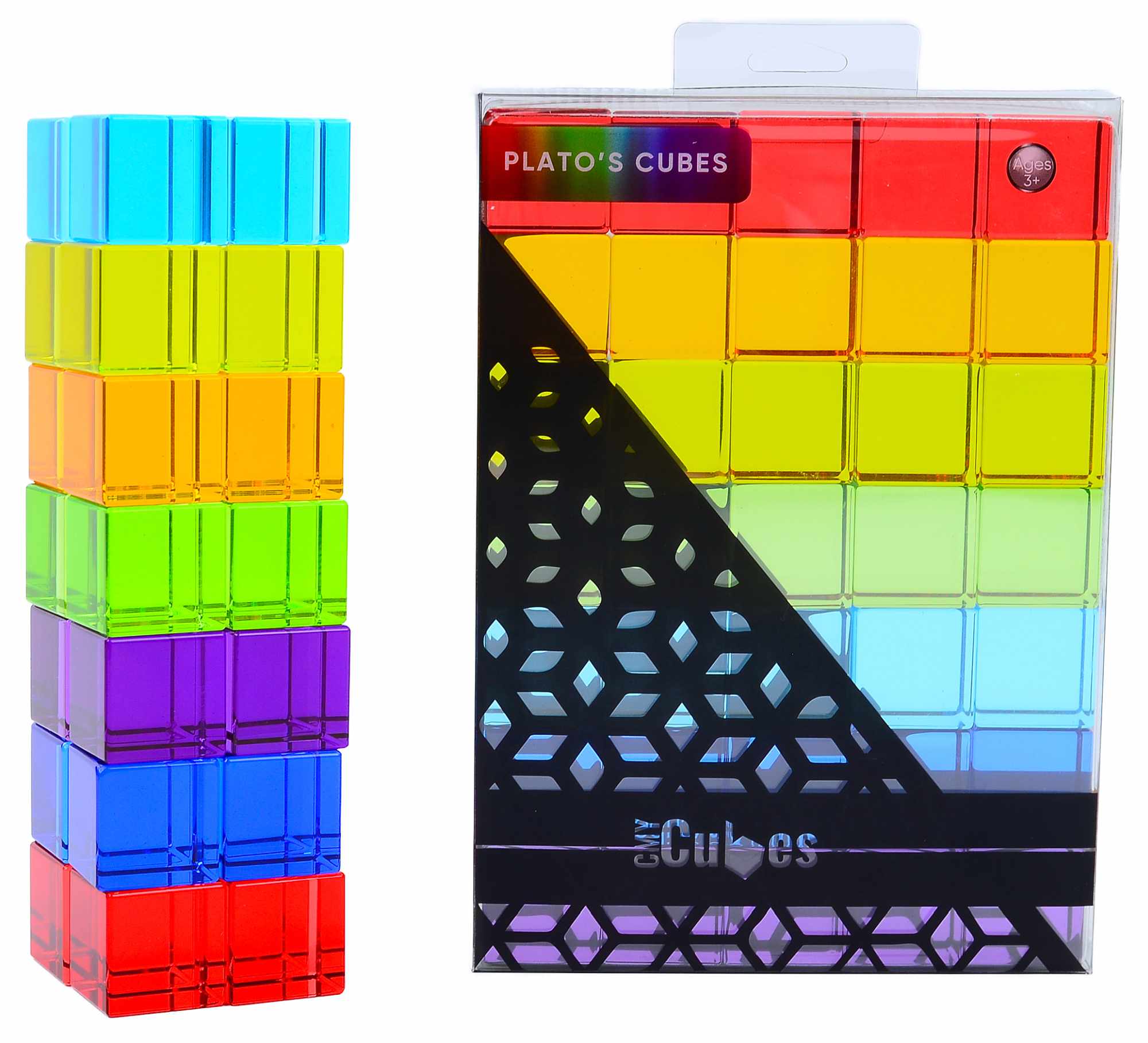 Dispersionsprisma "CMY Cube: Platos Würfel" Dispersionsprisma "CMY Cube: Platos Würfel"