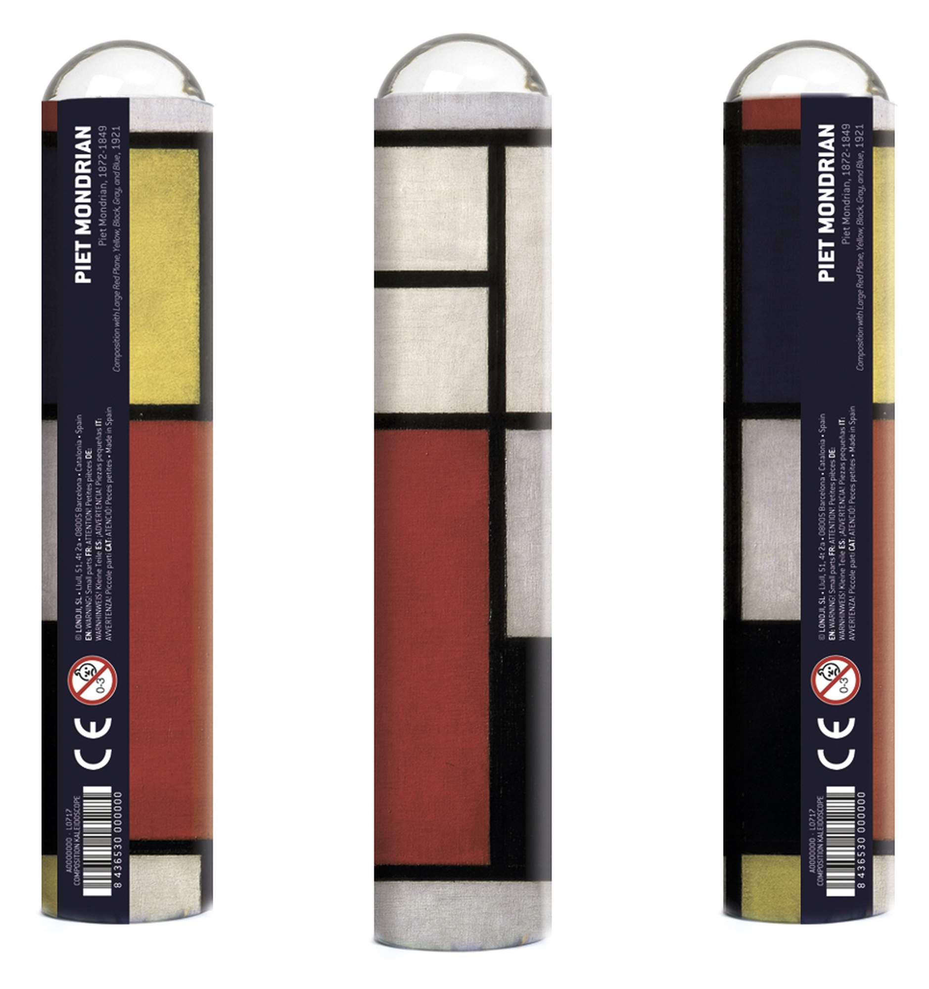 Oktaskop "Piet Mondrian: Komposition mit Rot, Gelb, Blau und Schwarz" Oktaskop "Piet Mondrian: Komposition mit Rot, Gelb, Blau und Schwarz"