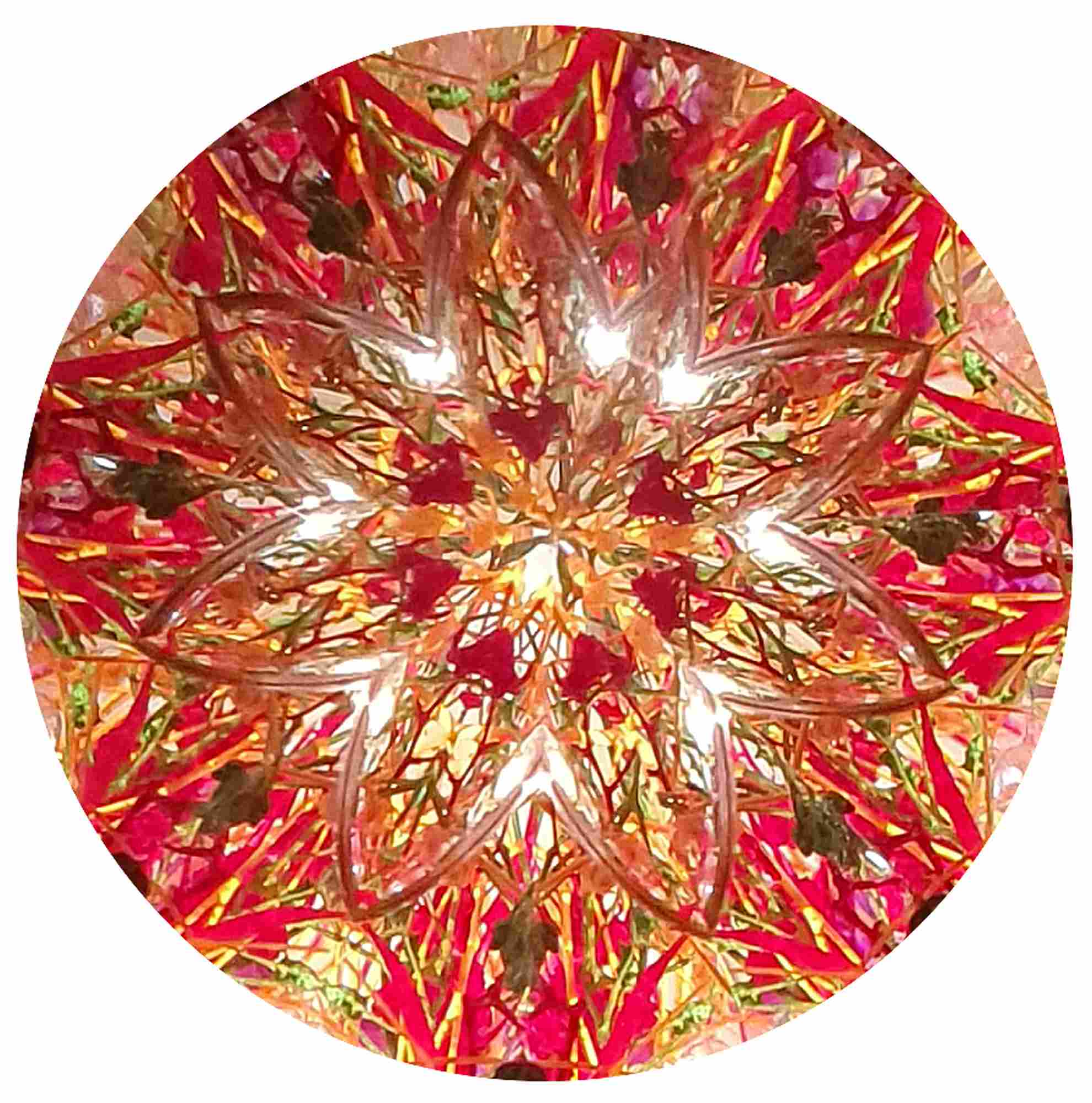 Kaleidoskop mit Flüssigkeit "Flora"