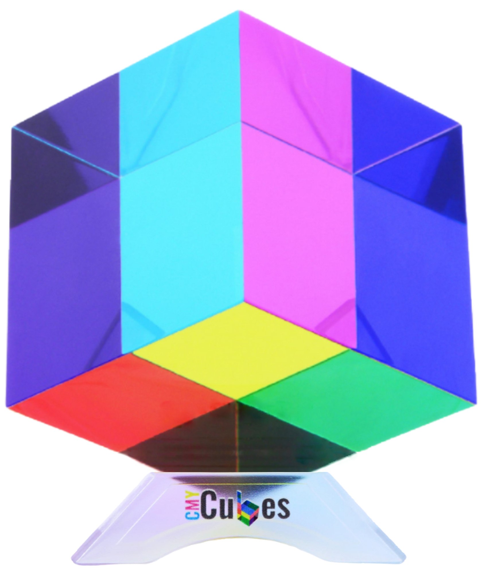 Dispersionsprisma "CMY Cube: Der ursprüngliche Würfel" Dispersionsprisma "CMY Cube: Der ursprüngliche Würfel"