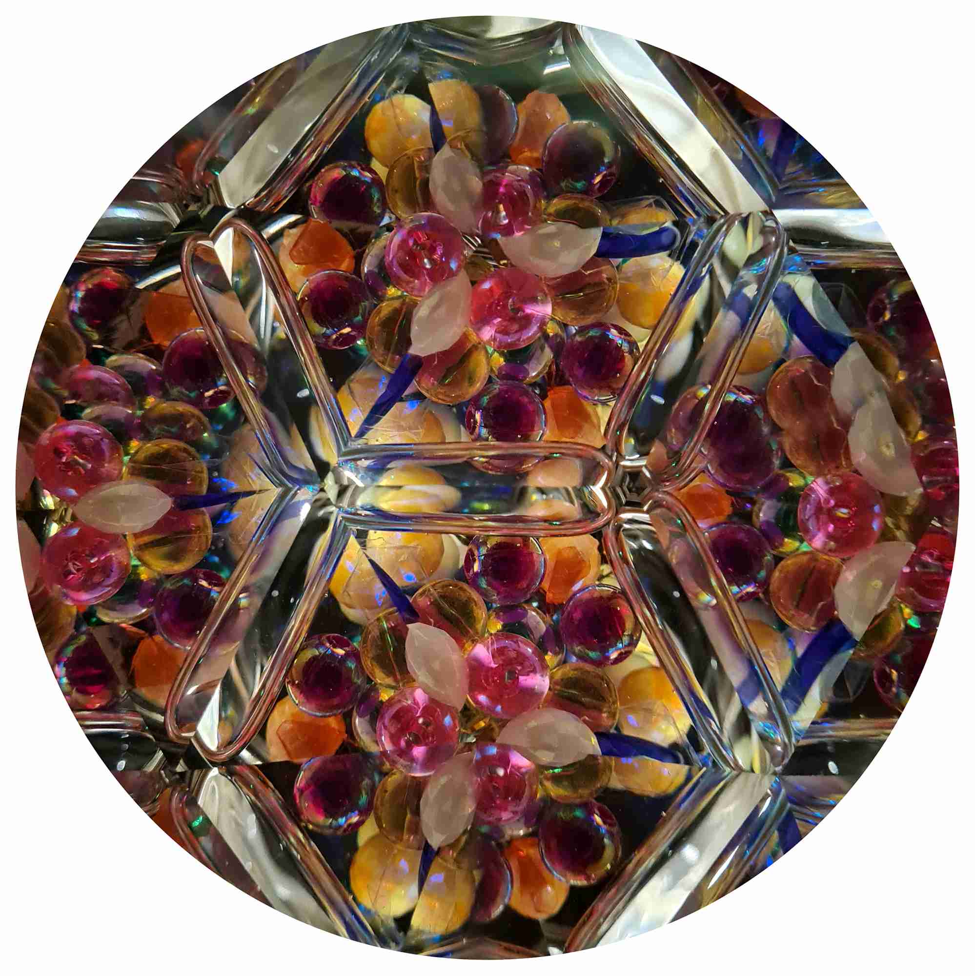 Doppel-Kaleidoskop mit Flüssigkeit "Firenze"