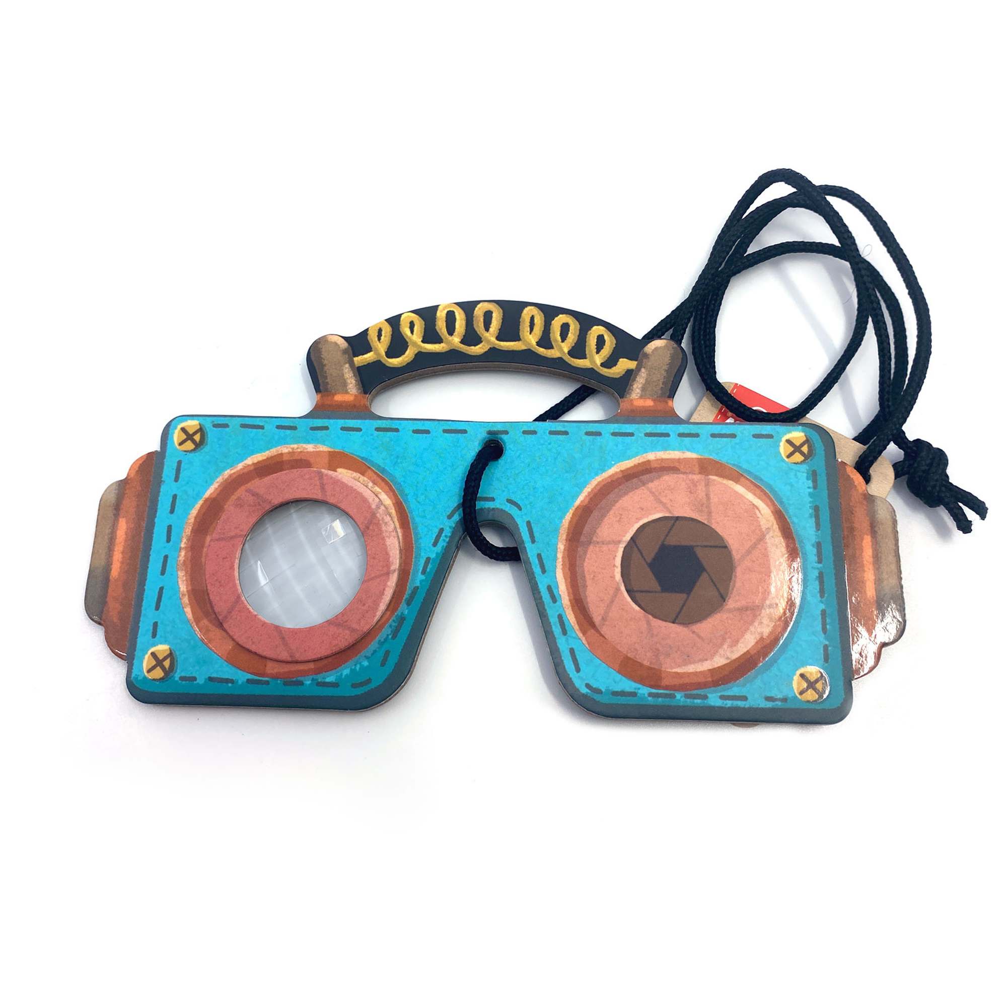 Guckbrille "Blauer Roboter"