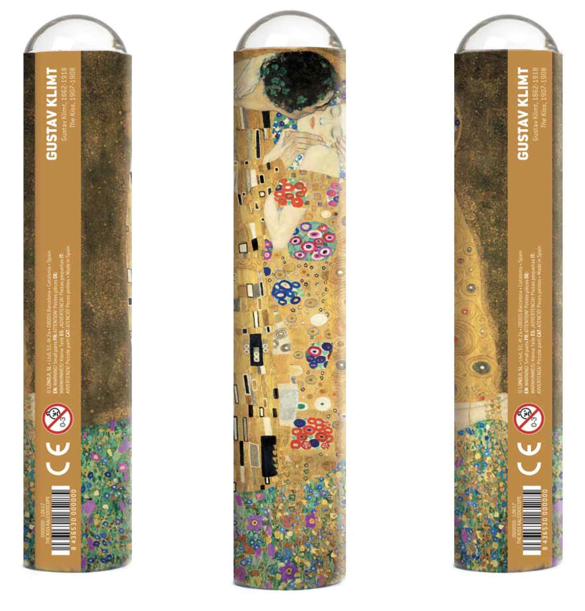 Oktaskop "Gustav Klimt: Der Kuss"