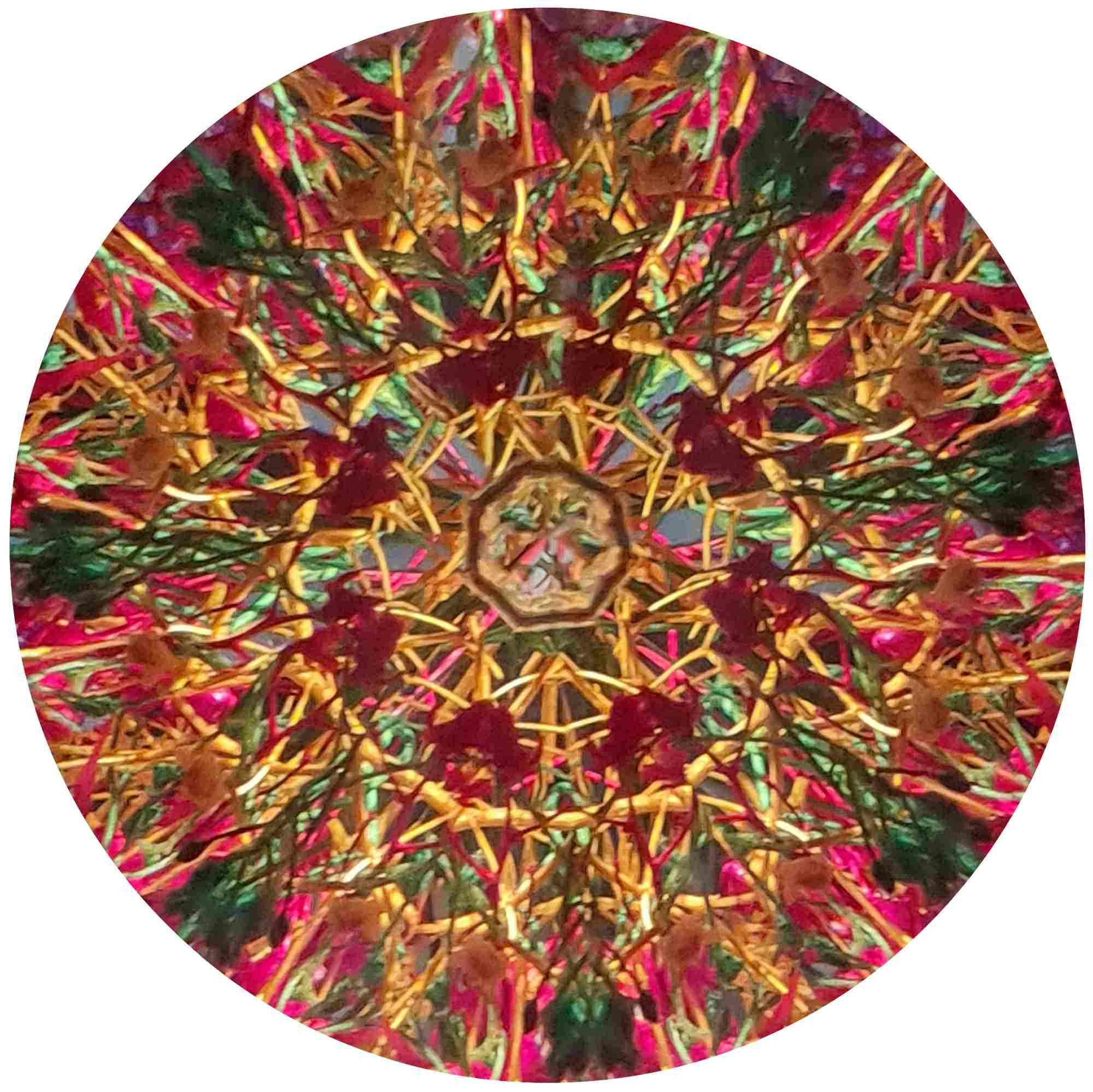 Kaleidoskop mit Flüssigkeit "Firenze Verde"