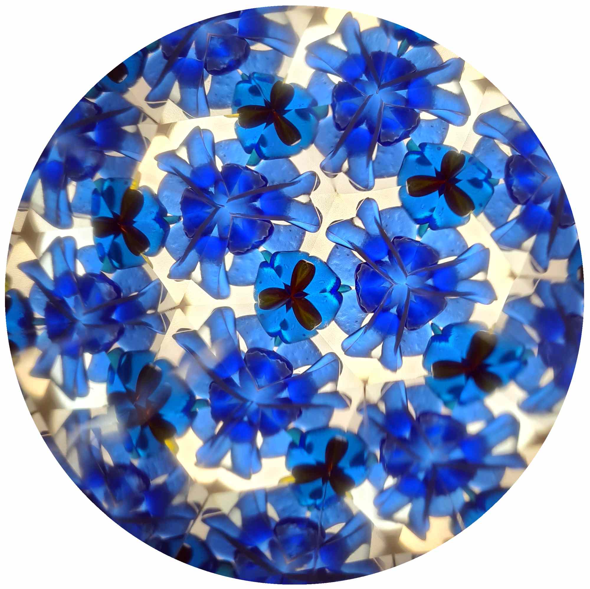 Kaleidoskop "Blaue Träume"