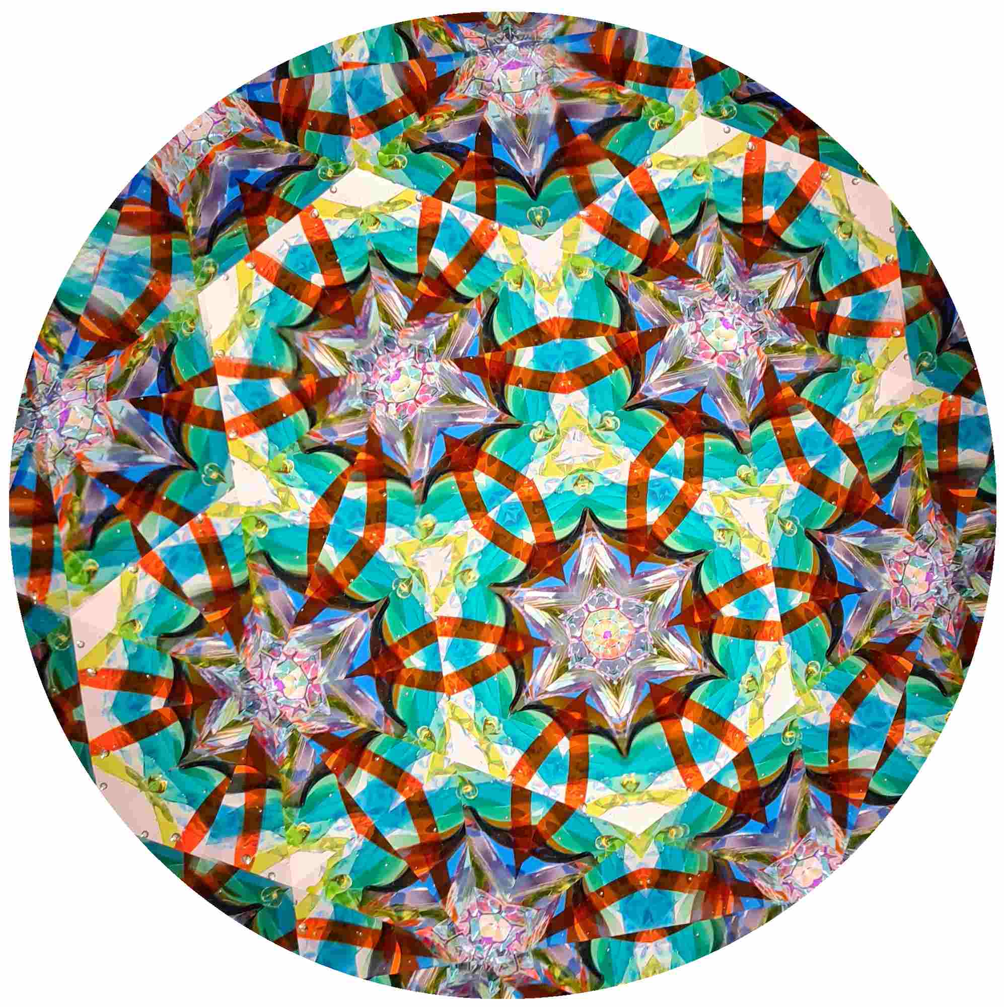 Kaleidoskop mit Flüssigkeit "Robinie"