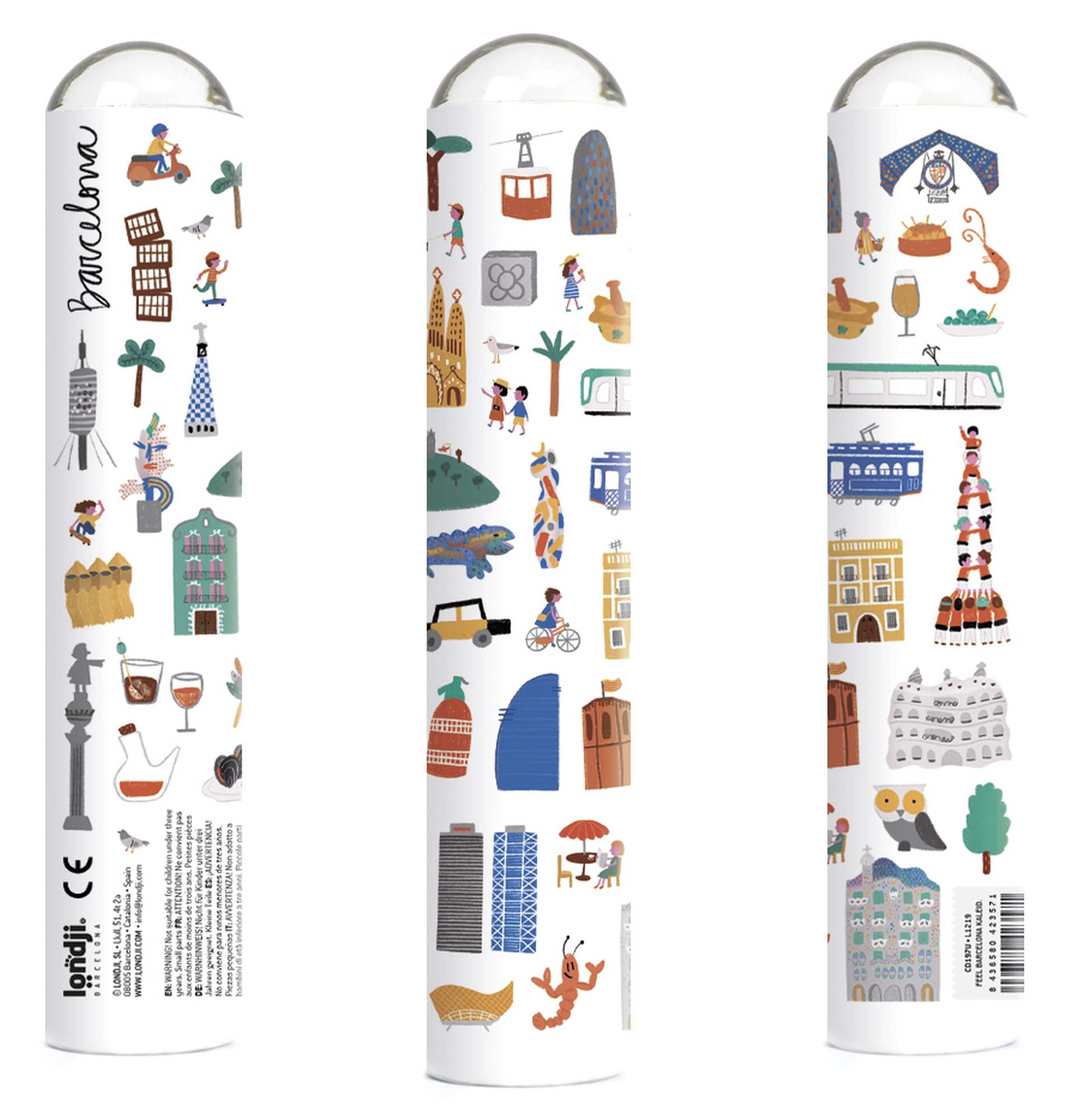 Oktaskop "Barcelona: Stadtleben" Oktaskop "Barcelona: Stadtleben"