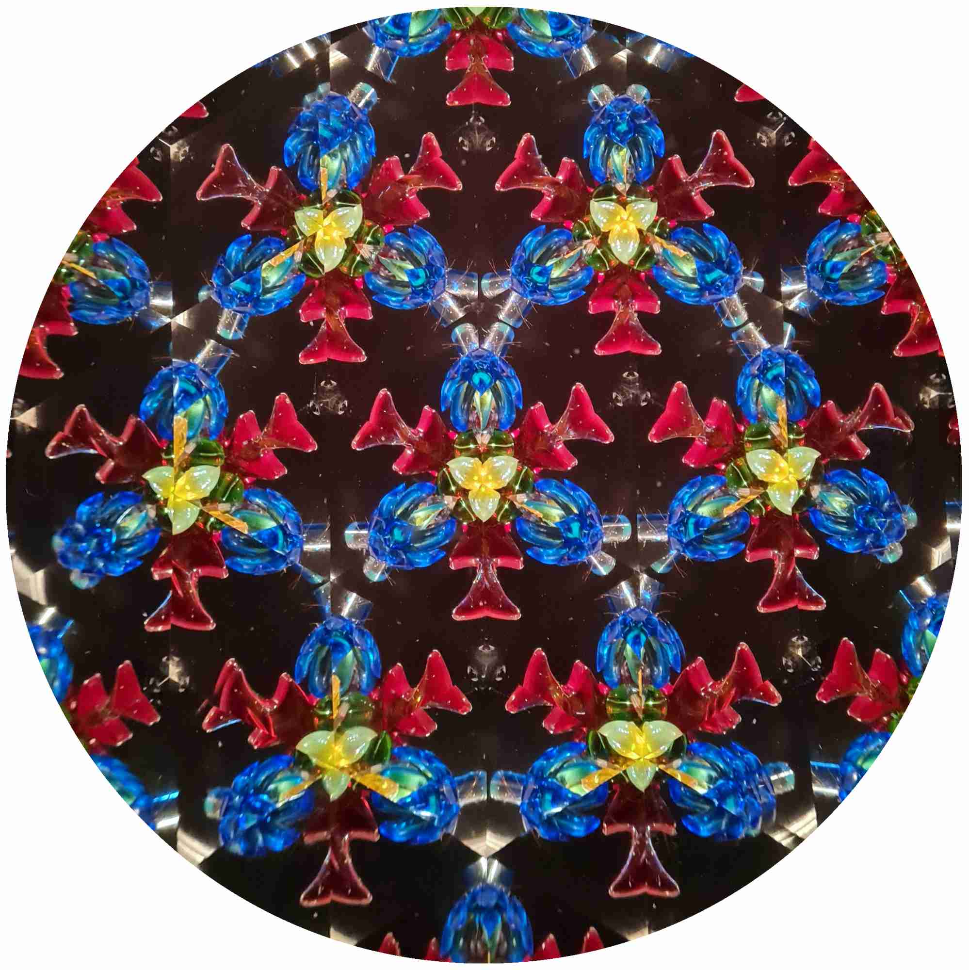Wechselobjekt-Kaleidoskop aus Holz "Pina"