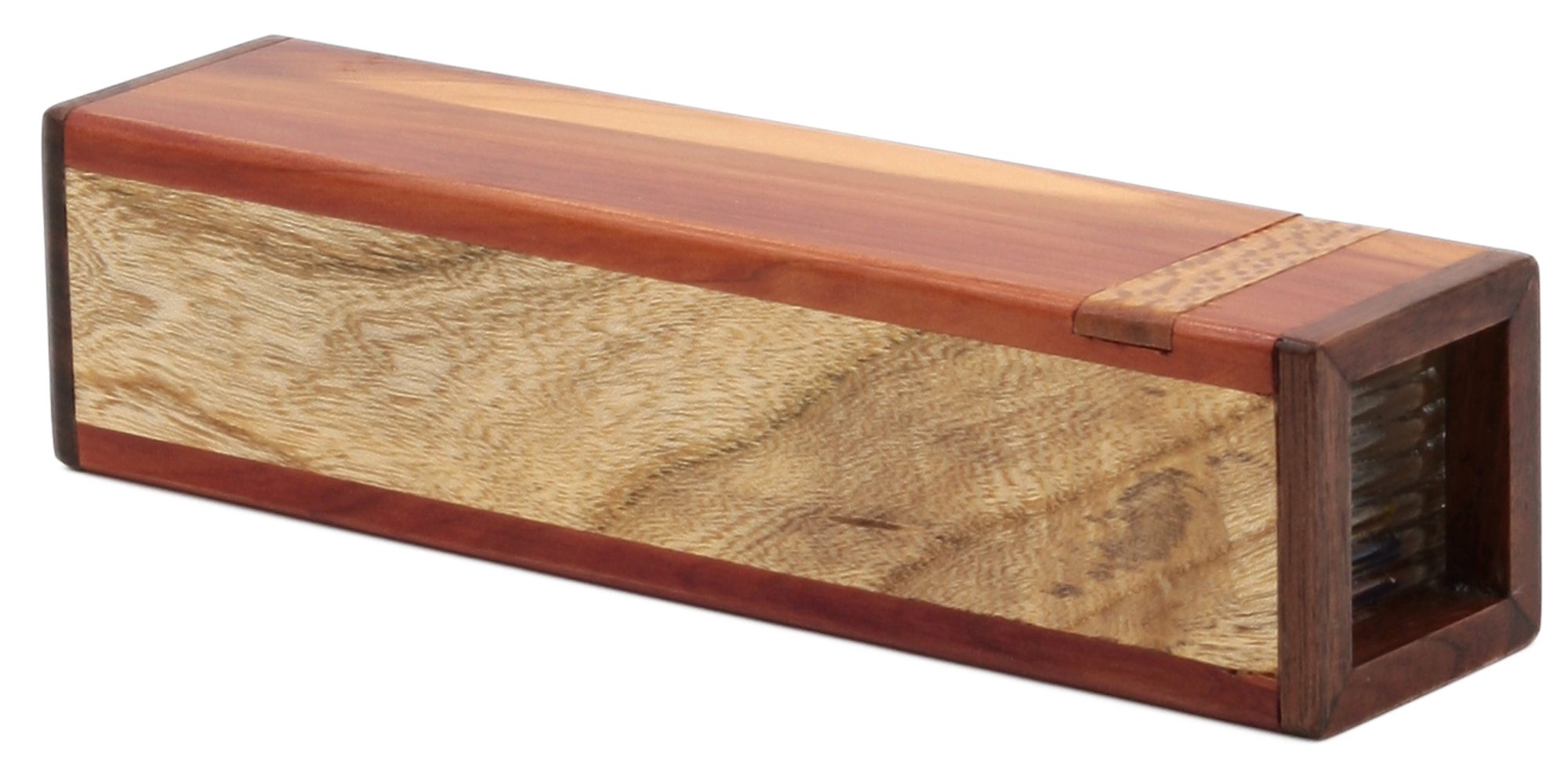 Wechselobjekt-Kaleidoskop aus Holz "Zachary" Wechselobjekt-Kaleidoskop aus Holz "Zachary"
