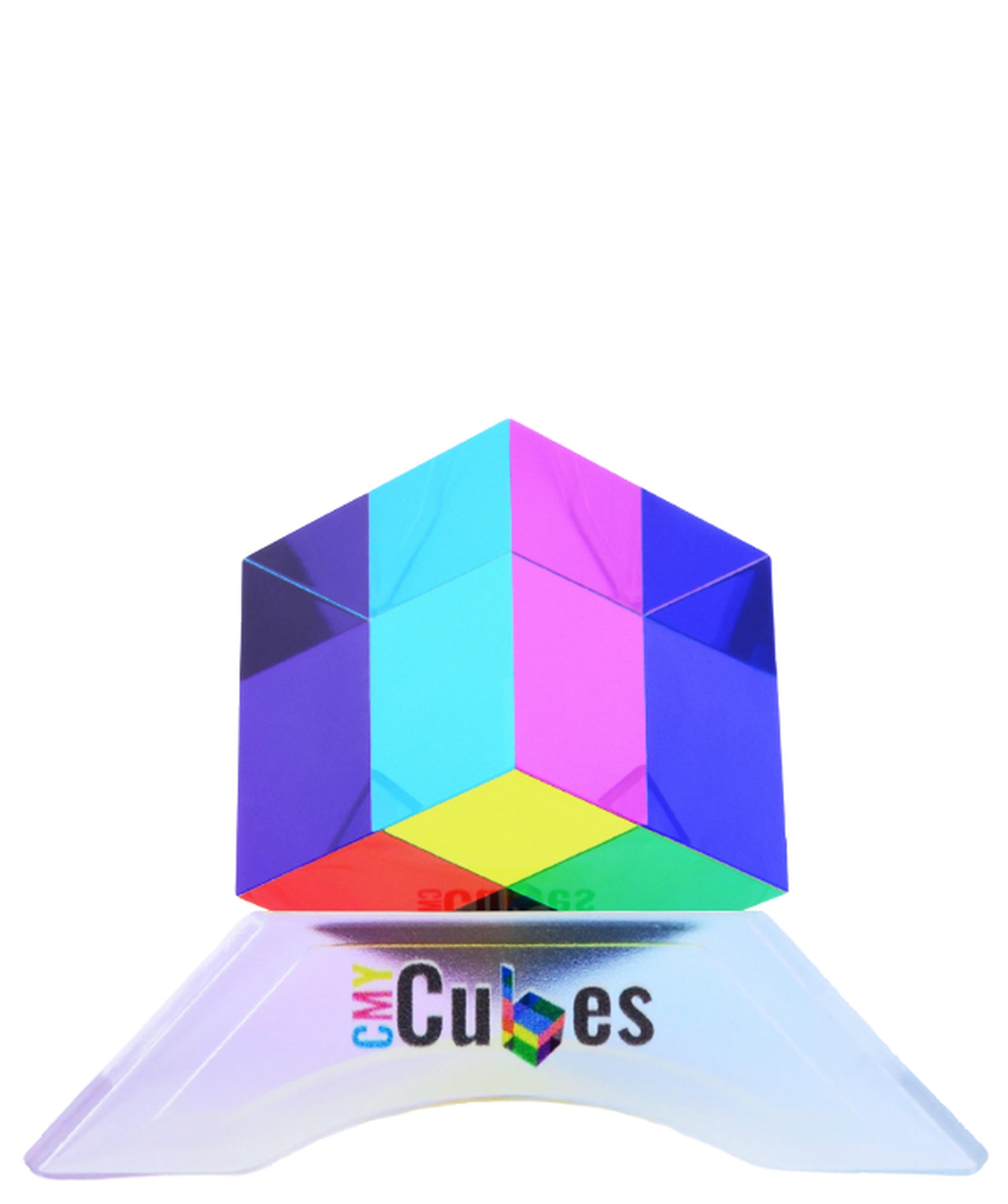 Dispersionsprisma "CMY Cube: Der ursprüngliche Würfel" Dispersionsprisma "CMY Cube: Der ursprüngliche Würfel"