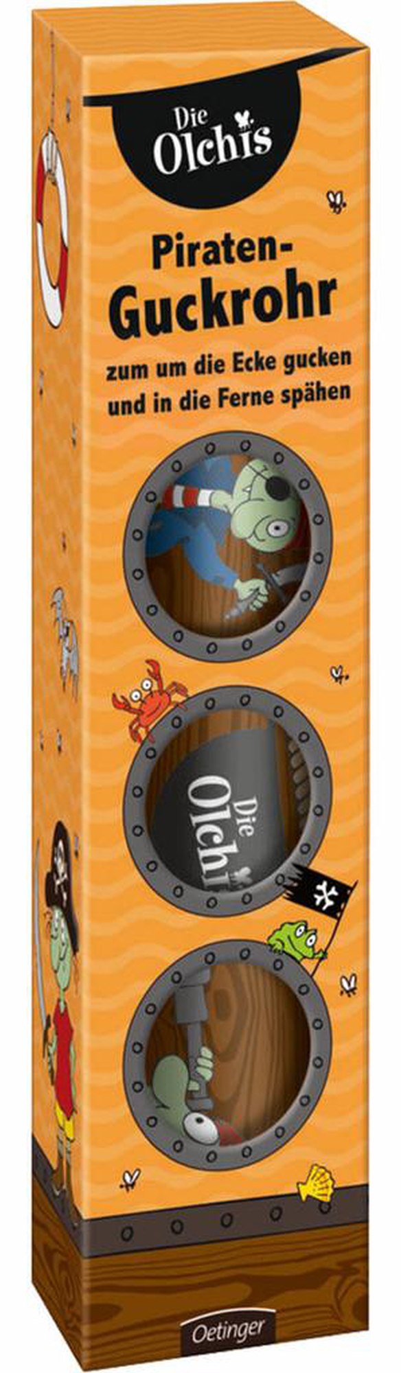 Um-die-Ecke-Gucker "Die Olchis Piraten Guckrohr" Um-die-Ecke-Gucker "Die Olchis Piraten Guckrohr"