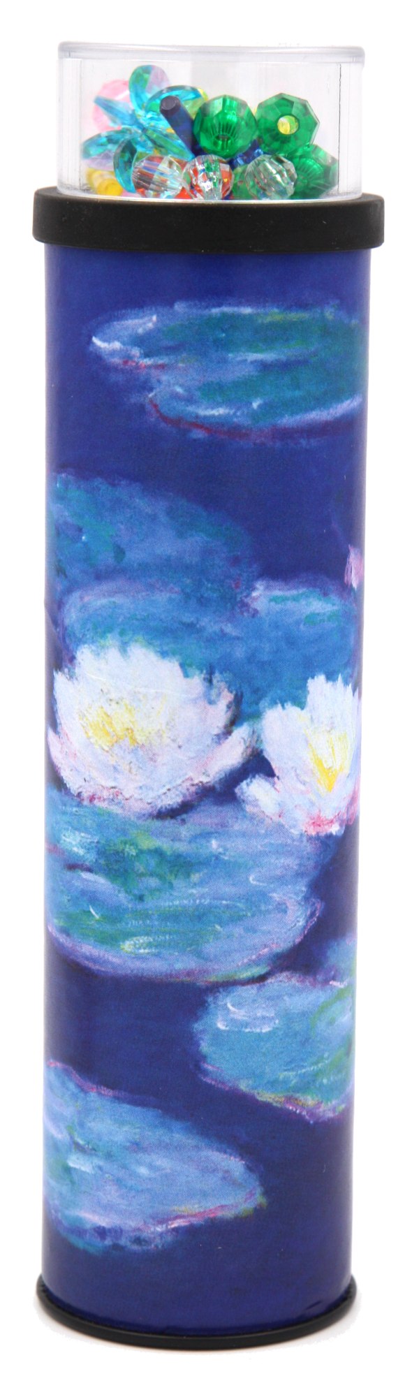 Kapsel-Kaleidoskop "Claude Monet: Zwei Seerosen"