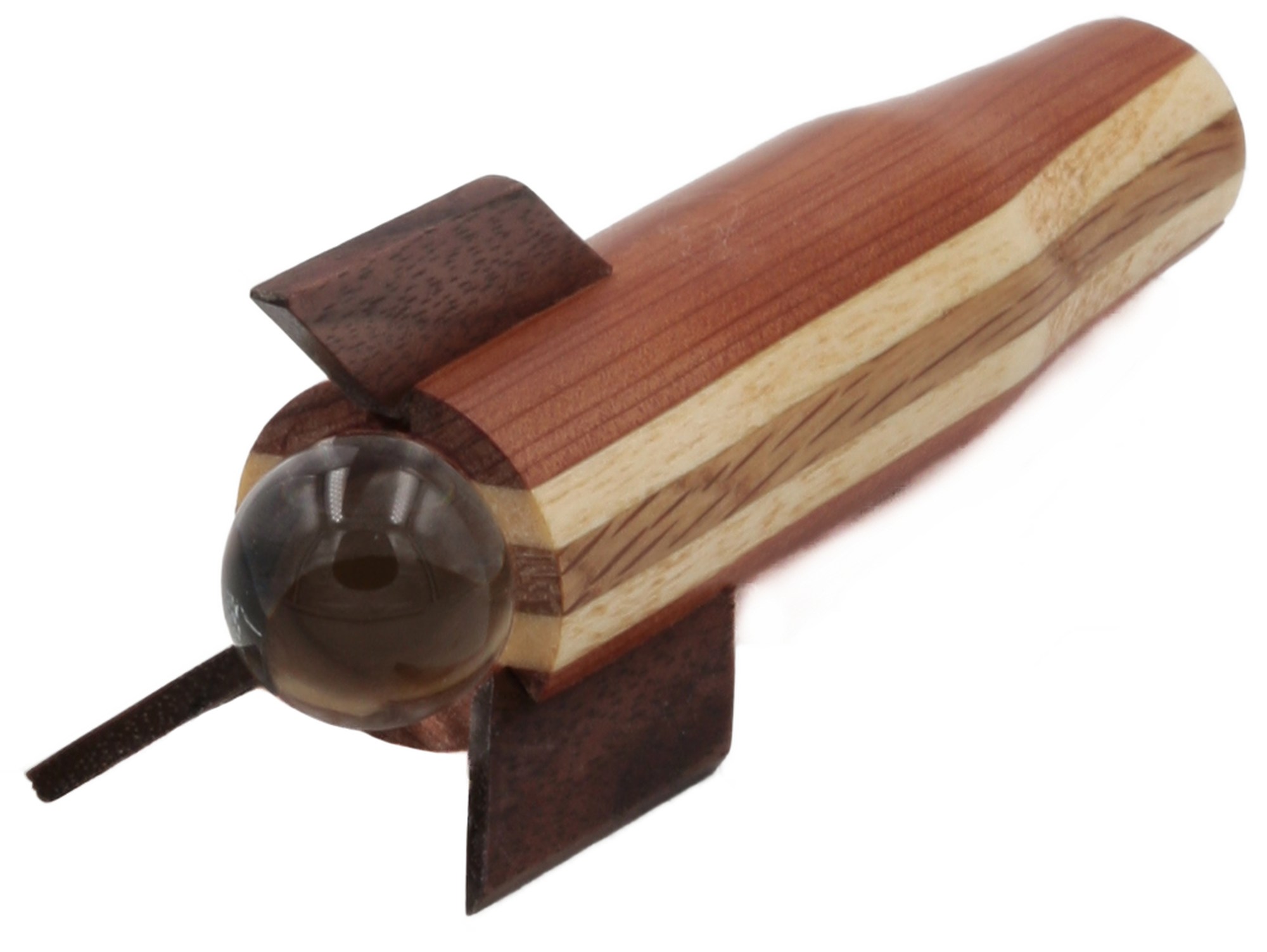 Kleines Oktaskop aus Holz "Rakete"