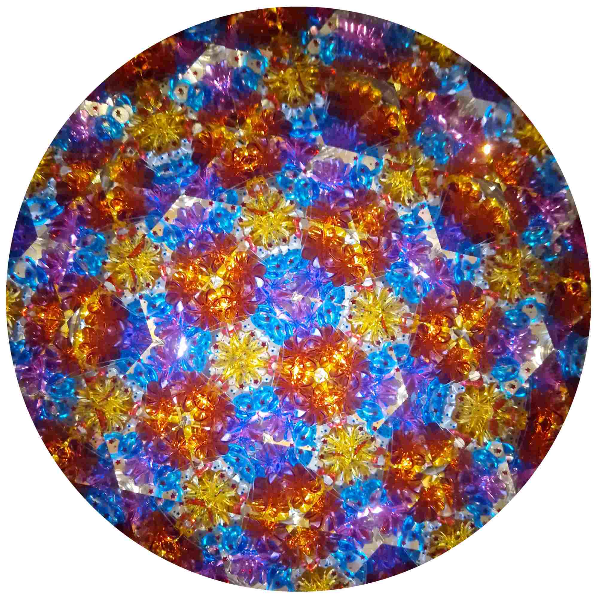 Kaleidoskop mit Drehscheibe "Dynamisch"