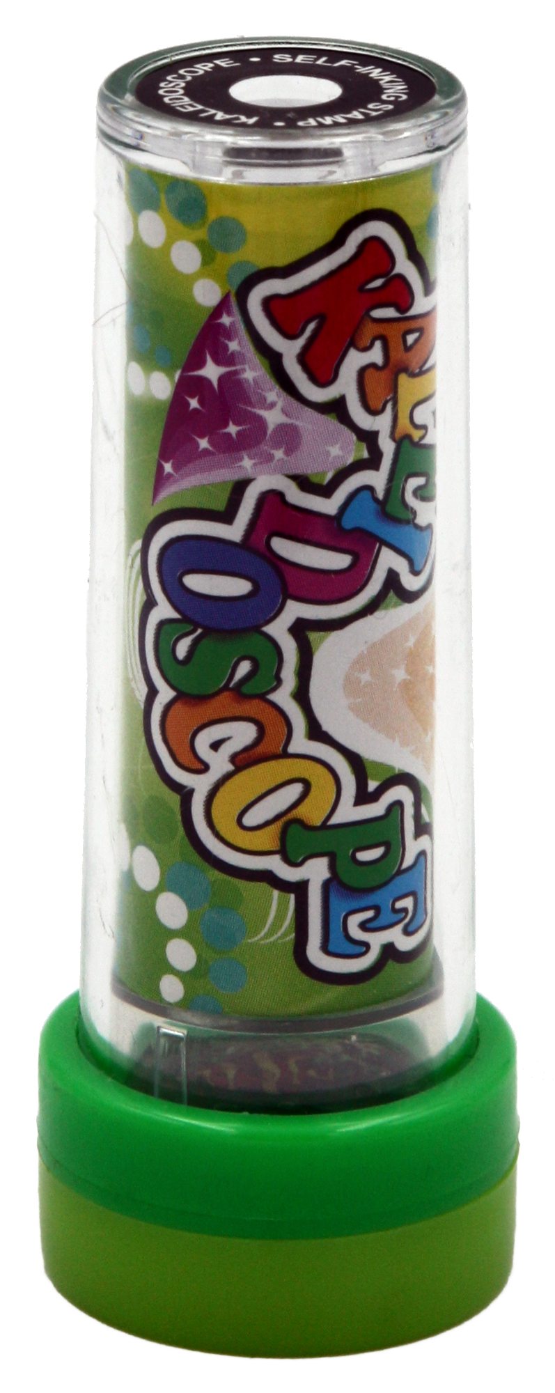 Stempel-Kaleidoskop "Grüner Fisch"