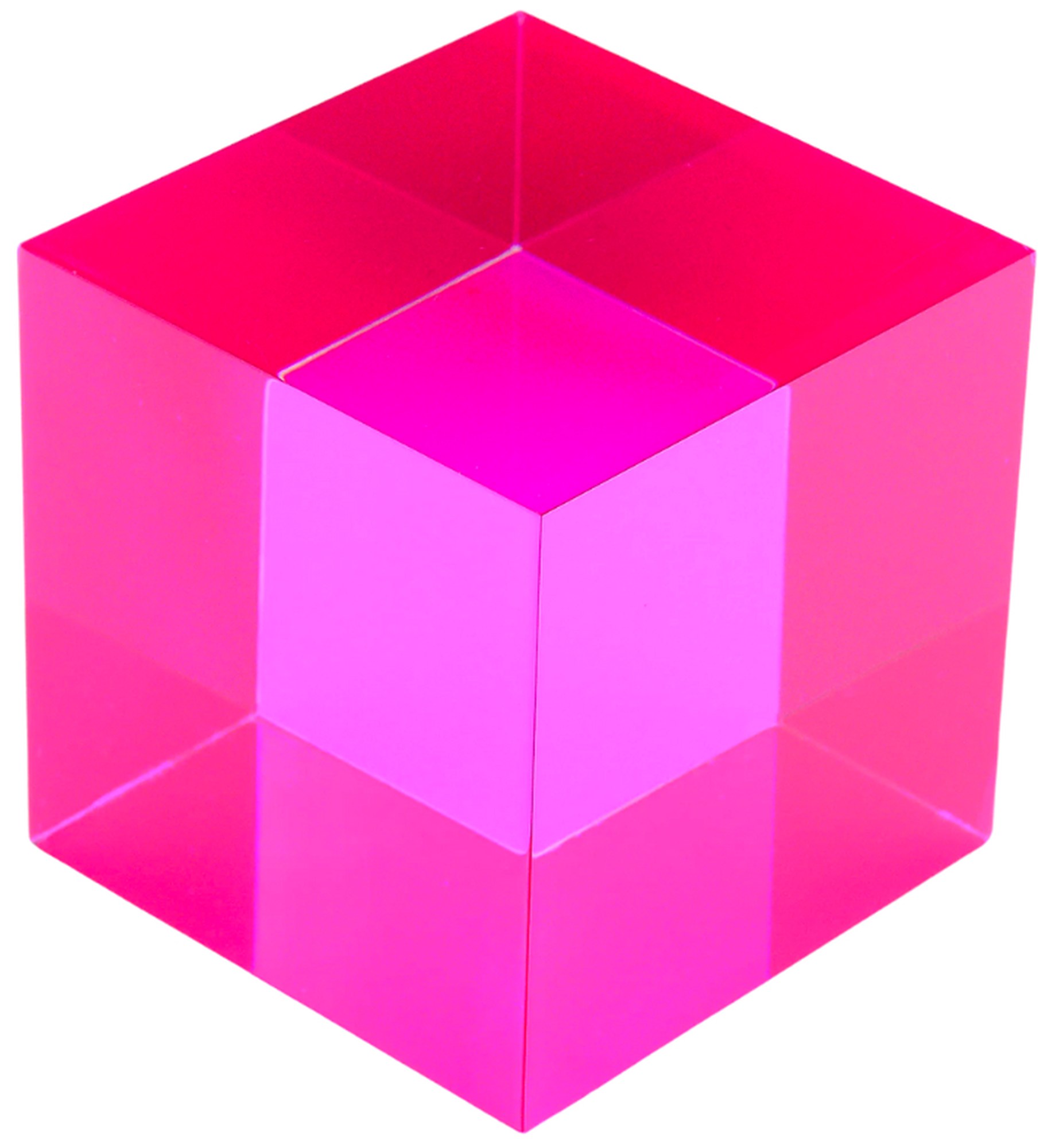 Dispersionsprisma "CMY Cube: Der M-Würfel"
