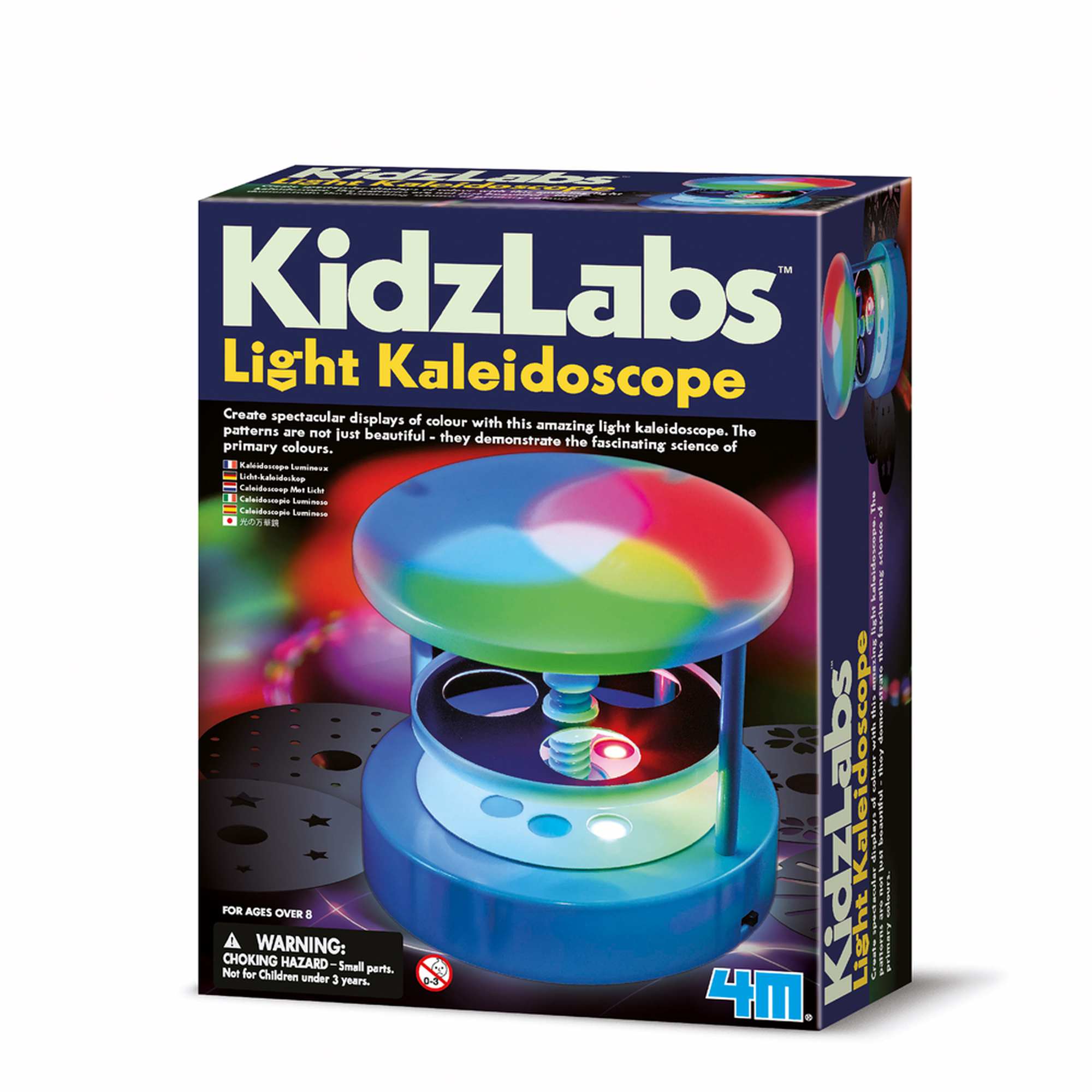 Lichtkaleidoskop-Bausatz "KidzLabs"