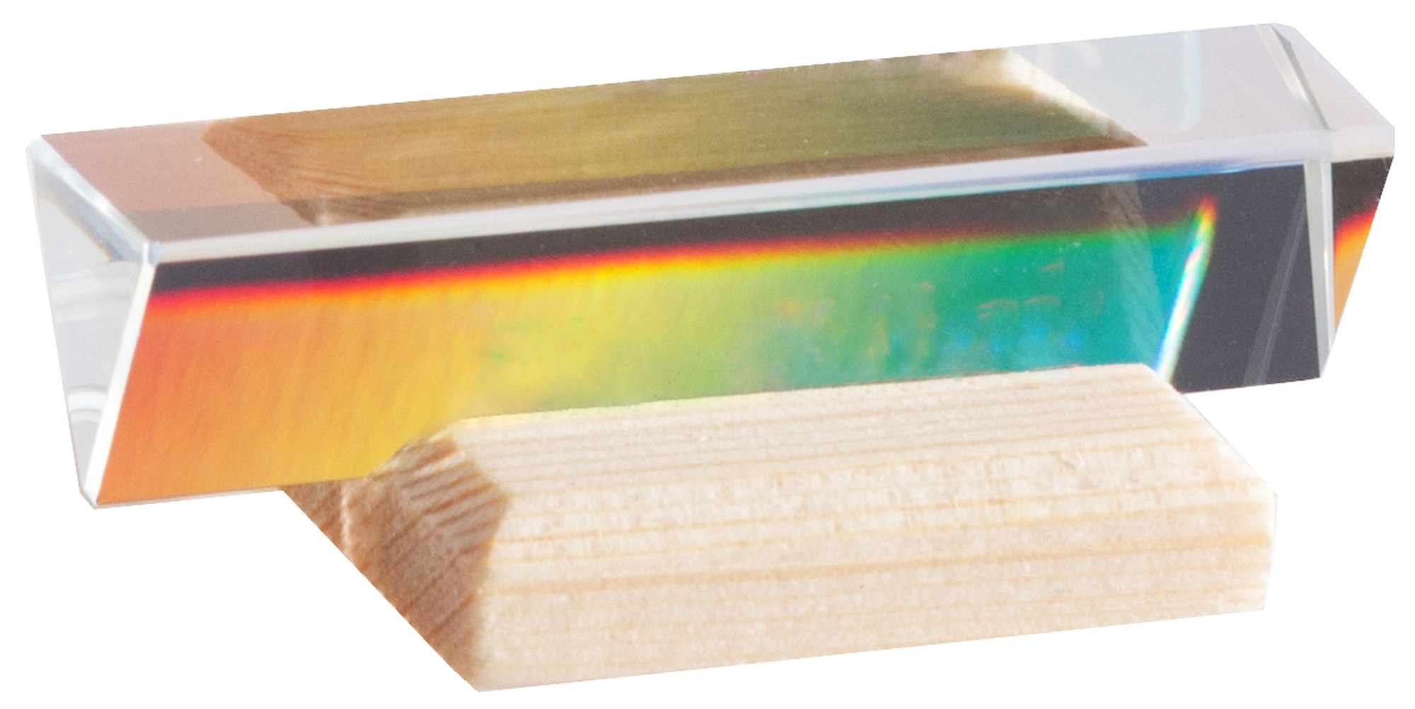 Großes Prisma aus Glas "Regenbogen" Großes Prisma aus Glas "Regenbogen"
