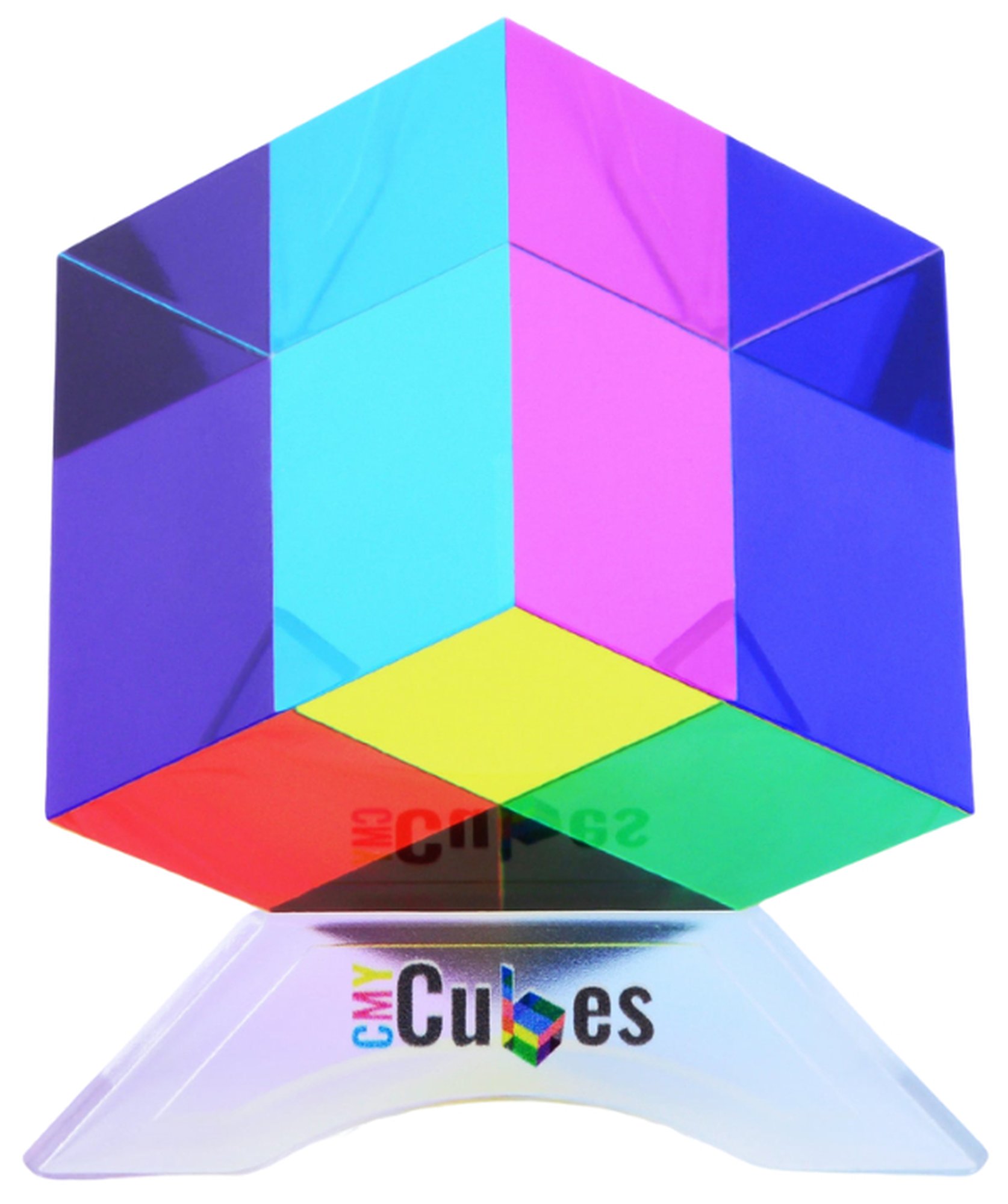 Dispersionsprisma "CMY Cube: Der ursprüngliche Würfel" Dispersionsprisma "CMY Cube: Der ursprüngliche Würfel"
