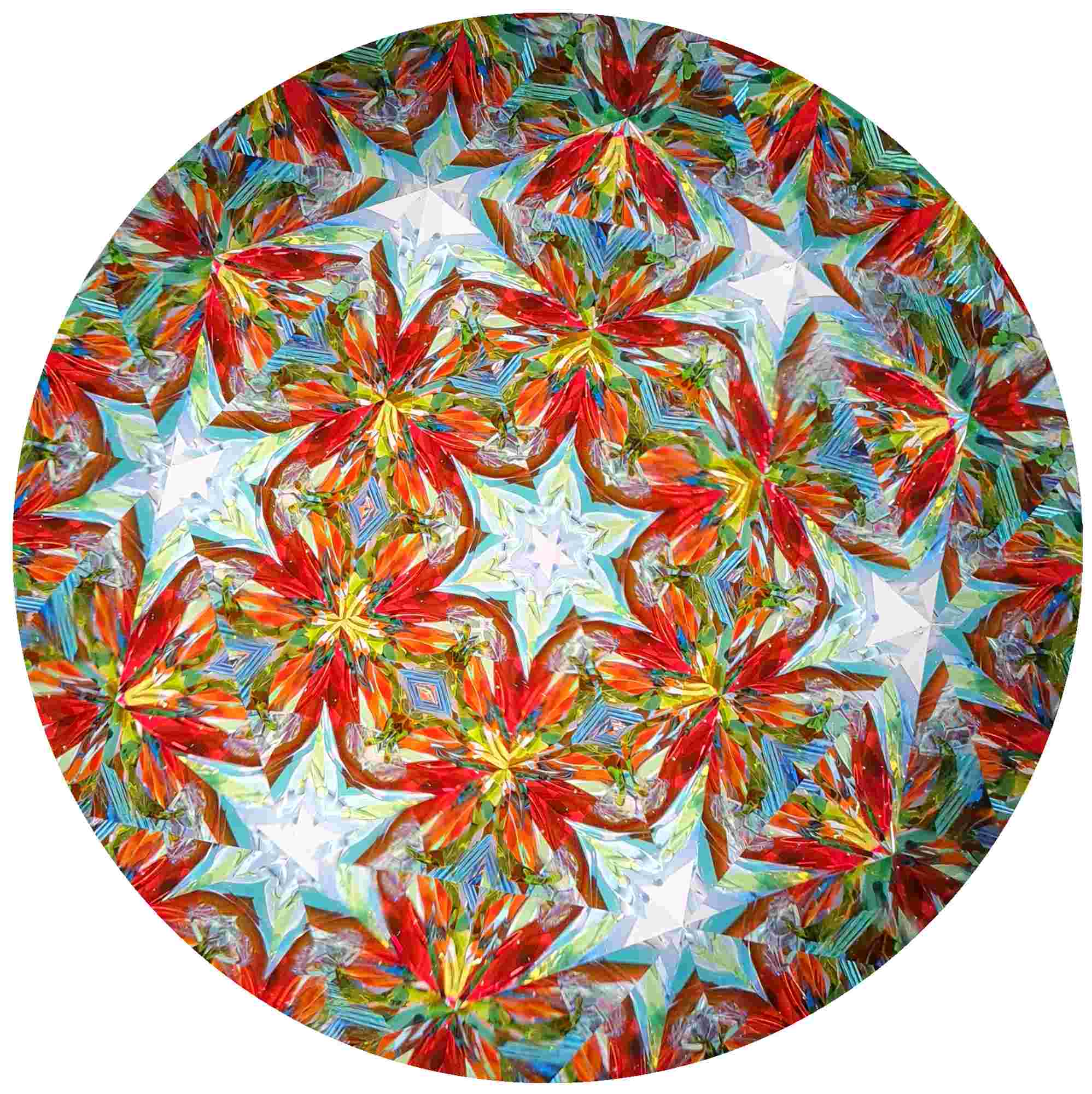 Kaleidoskop mit Flüssigkeit "Robinie"