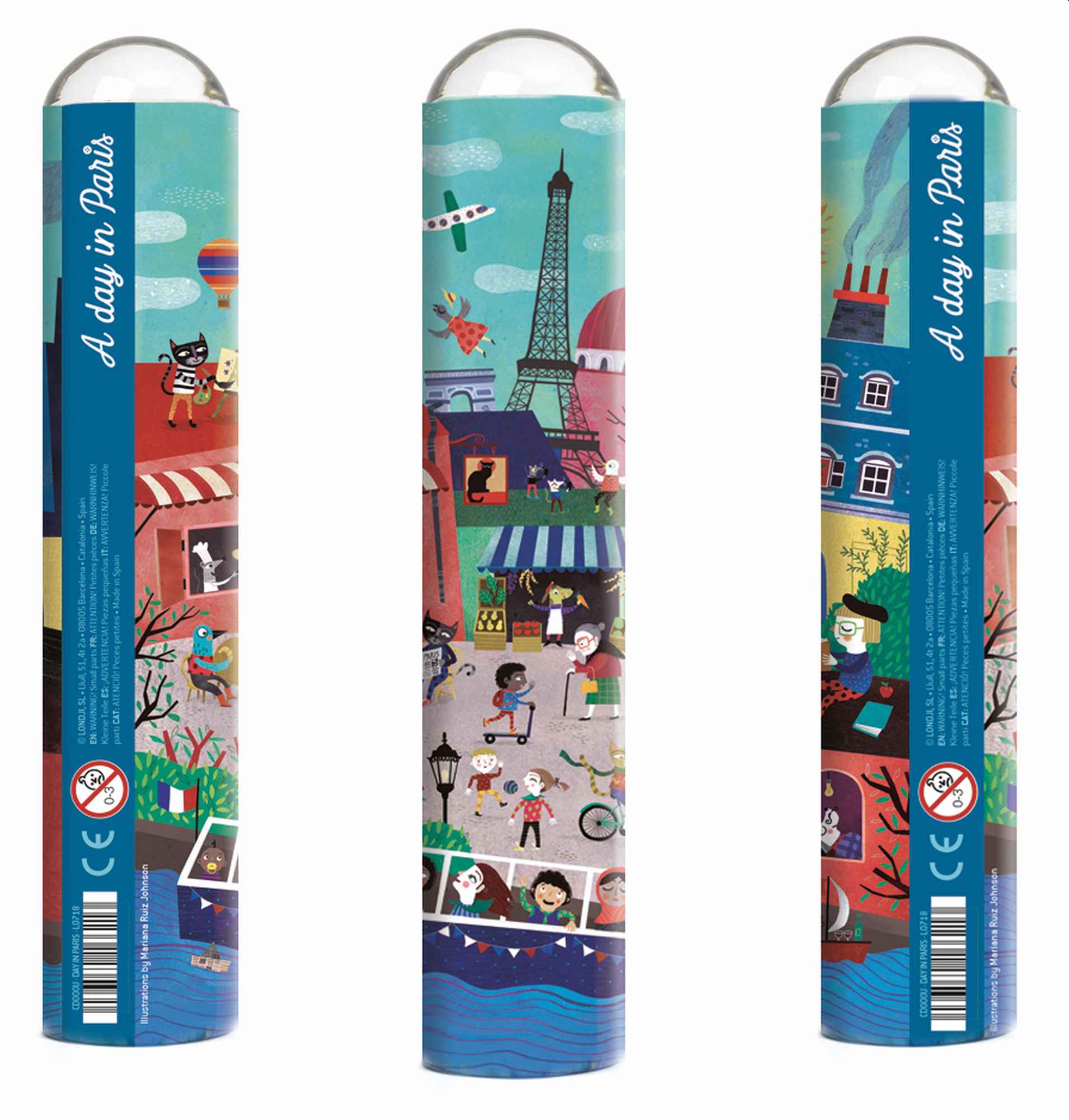 Oktaskop "Paris bei Tag" Oktaskop "Paris bei Tag"